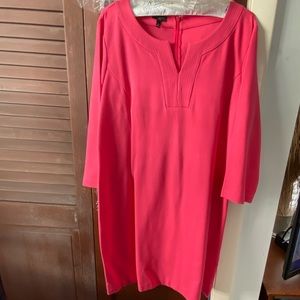 Talbots coral dress